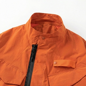 Chaqueta Táctica de Alta Visibilidad Naranja |   Chaqueta de Campo Ligera con Múltiples Bolsillos |   Fabricante OEM de Artículos de Supervivencia y Aire Libre - Product Image 3