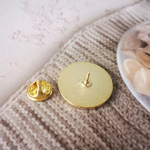 Nouvelle Épinglette Maçonnique de Qualité Supérieure, Légère et Exquise, 2,5 cm, en Laiton, Logo Cérémonial Personnalisé, Émail Dur, Motif Papillon - Product Image 3