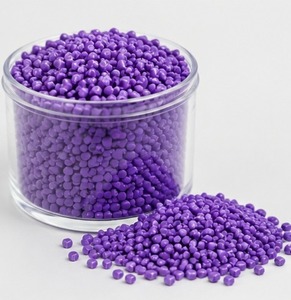 Gránulos de Polipropileno Reciclado Ecológicos de Color Morado, Duraderos y Rentables, Resina PP de Alto Rendimiento para Aplicaciones Domésticas - Product Image 1