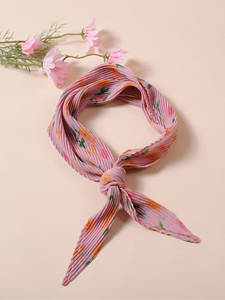 Fashion Women's Solid Polyester Custom Printed Square <b>Scarf</b> Bandana-High Quality Outdoor Casual Soft Bandana Casual Style - Product Image 5