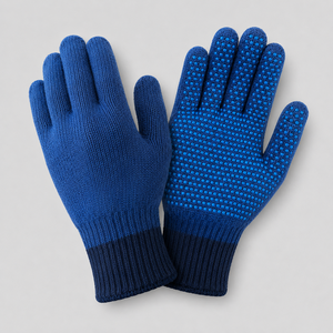 Gants antidérapants à pois en PVC Gants de manutention industriels Gants de construction durables Gants confortables à porter - Product Image 5