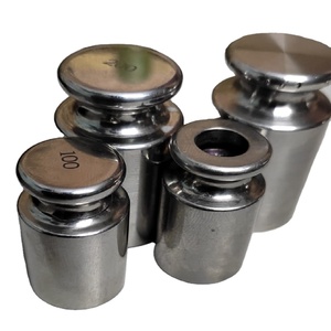 Ensemble de poids d'étalonnage professionnels non magnétiques en acier inoxydable usiné CNC OIML 1 mg-500 g, incluant les classes E2/F1/F2/M1 - Product Image 1