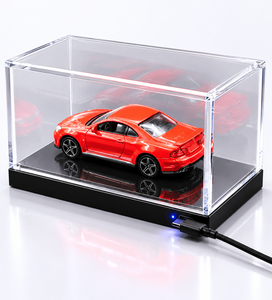 Cajas de Exhibición Publicitarias de Acrílico Pequeñas, Ecológicas, de Fácil Montaje, con LED Recargable, Personalizadas para Exhibición Moderna, Nuevo Diseño - Product Image 6
