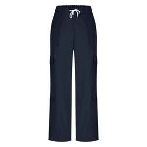 Nouveauté : Pantalon cargo pour femme, coupe ample, style streetwear décontracté, taille haute, multi-poches, pour filles et femmes - Product Image 5