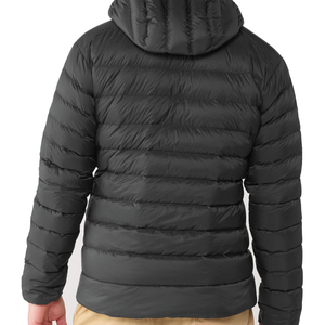 Chaqueta de Invierno Acolchada para Hombre, Impermeable, Gruesa, de Alta Calidad, con Capucha, Estilo Burbuja, para Fútbol al Aire Libre - Product Image 2