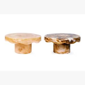 Soporte de resina decorativo de lujo para presentación profesional de postres en eventos, fiestas y recepciones - Product Image 1