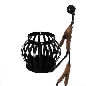 เชิงเทียนเหล็กแบบพรีเมี่ยม, เชิงเทียนโลหะอุปกรณ์สำหรับโต๊ะอาหารอุปกรณ์เสริมสำหรับตกแต่งเทศกาล - Product Image 1