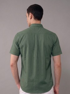 Chemises décontractées respirantes Enovate 100% coton à manches courtes pour hommes - Product Image 2