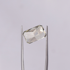 Diamante Sintético de Laboratorio con Corte Radiante Gris Fantasía de 2 a 5 Quilates, Piedra Suelta con Certificación IGI, Diamante CVD VS1 VVS - Product Image 4