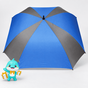 Parapluie de golf personnalisé à capot carré avec impression de logo pour cadeau d'entreprise, utilisation extérieure pluie et soleil, vente en gros, faible MOQ - Product Image 1