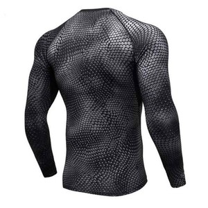 Dernier design de rashguard MMA personnalisé par sublimation, manches longues pour hommes et femmes, Spandex Nylon, respirant, UPF50+, 2025 - Product Image 5