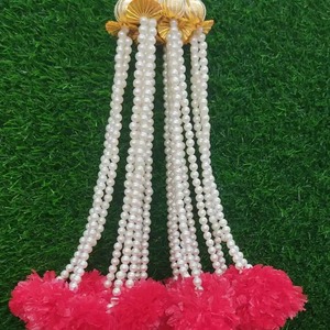 Guirnaldas Colgantes Hechas a Mano con Cuentas de Perlas Artificiales, Decoración Floral para Bodas Indias, Año Nuevo, Festivales, Hogar, Pared, Puerta - Product Image 3