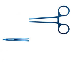 Premium Mayo-Hegar Needle Holder - Stainless Steel Serrated Jaws Surgical Suture Forceps | Reusable Mayo-Hegar Needle <b>Driver</b> - Product Image 4