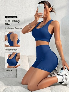 Conjunto de Ropa Deportiva de Dos Piezas para Yoga, Ropa Atlética Flexible para Mujer, Ropa de Fitness Cómoda con Diseño de Soporte - Product Image 4