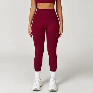 Leggings Deportivos de Cintura Alta Elástica para Mujer, Talla Grande, Sin Costuras, Efecto Push-Up, Pantalones de Yoga, Ropa Deportiva - Product Image 4