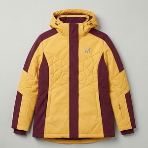 Veste d'hiver unisexe moderne à capuche, imperméable, coupe-vent, streetwear urbain haut de gamme, logo sur le devant - Product Image 1