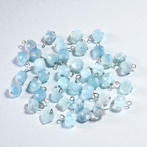 Colgante de Plata de Ley 925 con Gema Cúbica de 10mm — Charm Minimalista Cuadrado Geométrico Facetado para Piedra de Nacimiento, para Fabricación de Joyas DIY 2026 - Product Image 4