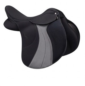 Selle de dressage monoflap en cuir italien de haute qualité et confortable Horsekraft HK-SD30, selle en plastique rembourrée et souple - Product Image 3