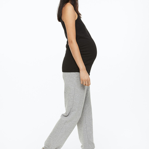 Sweat-shirts à capuche noirs unis avec pantalon, ensembles de jogging sur mesure en 2 pièces - Product Image 3