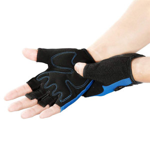 Guantes Deportivos de Neopreno Unisex Transpirables y Ventilados de Medio Dedo para Levantamiento de Pesas, Ejercicio, Ciclismo y Carreras al por Mayor - Product Image 3