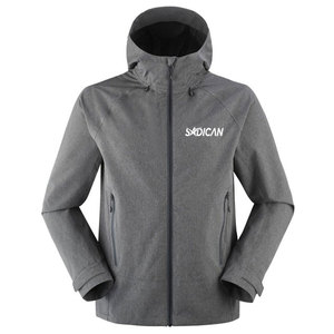 Windproof Men Soft Shell Winter <b>Jacket</b> <b>With</b> Warm <b>Fleece</b> <b>Lining</b> Multiple Pockets For Daily Wear Travel And Outdoor Activities - Product Image 1