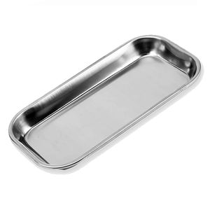 Bandeja básica de acero para instrumentos quirúrgicos, autoclave, plato de Hospital reutilizable, juego ortopédico Manual - Product Image 1