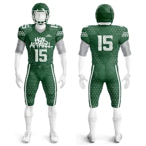 Uniforme de Fútbol Americano de Alta Calidad para Equipos, Sublimado en Poliéster, Diseño Totalmente Personalizable, Secado Rápido, Cintura Elástica - Product Image 5