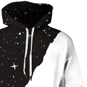 Full Print Sublimation <b>Hoodie</b> Polyester <b>Lightweight</b> <b>Hoodie</b> Breathable Pullover <b>Hoodie</b> for Training and Daily Wear - Product Image 4