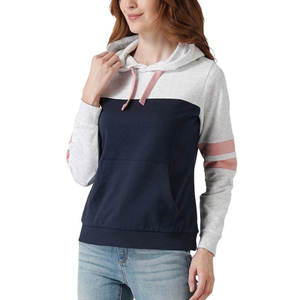 Sweat-shirt à capuche surdimensionné en molleton de coton de haute qualité, impression 3D du logo en relief, pour femmes - Product Image 3