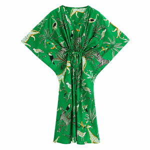 Kaftanes estampados con estilo, diseñados para brindar comodidad y elegancia, con diseños vibrantes, corte holgado y para uso diario. - Product Image 1
