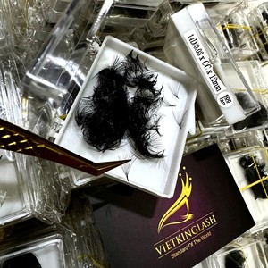 Extensiones de Pestañas Preformadas 10D 12D 14D 16D 20D, Pestañas de Volumen Suave, Naturales, Largas, de Pelo Sintético, Curvatura CC/DD/M/L/U - Product Image 1