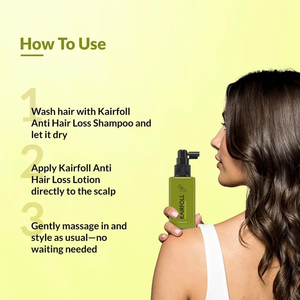 Lotion anti-chute de cheveux pour le soin des cheveux, aide à nourrir le cuir chevelu et les cheveux tout en favorisant des cheveux plus forts, plus volumineux et d'apparence saine. - Product Image 5