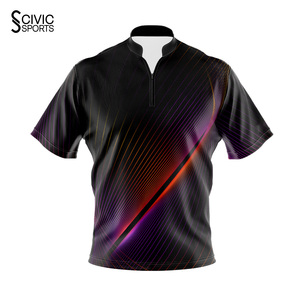 Custom Retro Team Men <b>Bowling</b> Jersey Quick Dry Short Sleeve Camisetas for Adults Digital Printing Sublimated - Product Image 3