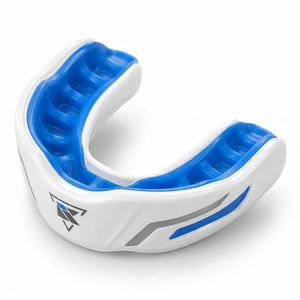 Durable <b>mouth</b> <b>guard</b> featuring comfortable fitting flexible material ergonomic shape and smooth finishing for reliable <b>sports</b> - Product Image 4