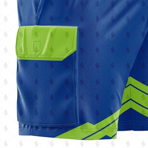 Shorts cargo en toile pour homme de qualité supérieure, coton et polyester, taille élastique, séchage rapide, respirant, coutures renforcées, vêtements décontractés - Product Image 6