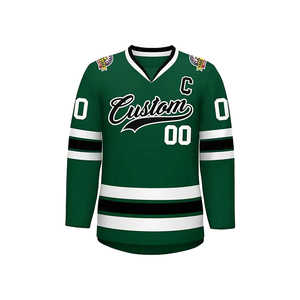 Customized Design Premium Quality Breathable Quick Dry Ice Hockey Jersey Sets Wholesale Price Best Selling Digital Print - Product Image 1