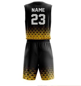 Nouveau design, créez votre propre uniforme de basket-ball, 100% polyester respirant, style tendance, uniformes de basket-ball de qualité supérieure - Product Image 6