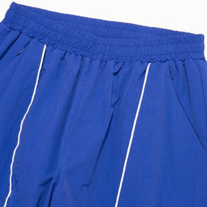 Vintage Zip-Up Windbreaker Tracksuit 2 Piece <b>Lightweight</b> Oversized <b>Men</b>’s Plain Nylon Jogging Set with Tape - Product Image 4