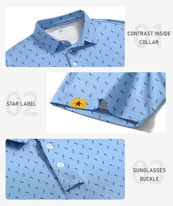 เสื้อกอล์ฟลายสัตว์ ระบายอากาศได้ดี น้ำหนักเบา ไร้ตะเข็บ - Product Image 3