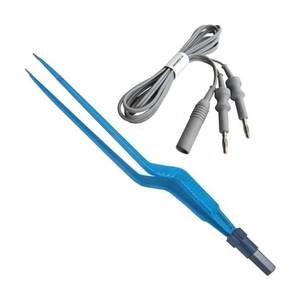 Pinzas Bipolares de Bayoneta con Punta Fina, Duraderas, Autoclavables, Instrumento de Electrocauterización por Cable para Uso Quirúrgico en Hámsteres - Product Image 5
