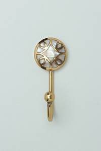 Hand Casted Technique Brass Coat Hook Luxury With <b>Gold</b> Finishing Modern Decoration Metal Hooks For Cloth Hanger Home Use - Product Image 5