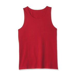 Débardeur de sport respirant 100 % coton dynamique à séchage rapide, coupe ajustée, col rond, pour le sport - Product Image 6