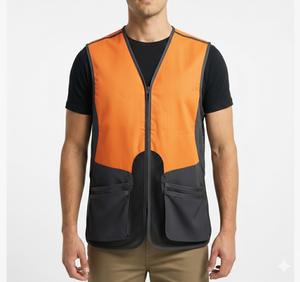 Chaleco de tiro de arcilla premium para hombre con un diseño ajustable y transpirable para deportes de tiro profesionales. - Product Image 6