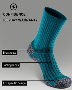 Chaussettes d'hiver haute performance de qualité supérieure avec logo personnalisé, design et logo sur mesure, couleur personnalisée, chaussettes écologiques - Product Image 4
