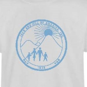 เสื้อยืดคอกลมแขนสั้นสีขาวพร้อมลายกราฟิกสีน้ำเงินลำลองสวมใส่ได้ทุกวันสตรีทแวร์เสื้อผ้าลำลองสำหรับทุกเพศที่สวมใส่สบาย - Product Image 3