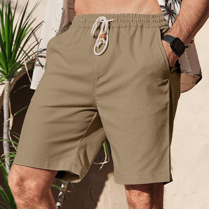 Wholesale Quick Dry <b>Men's</b> Breathable Gym Joggers Shorts <b>Lounge</b> Sweat Shorts Elastic Waist Drawstring Fitness Shorts <b>For</b> <b>Men</b> - Product Image 3