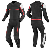 Traje de Motociclismo de Cuero para Hombre, Ligero, Transpirable, Resistente al Viento, Talla Grande, Personalizable, de Invierno, Secado Rápido, Protección Total