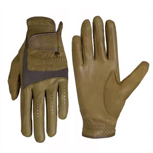 Custom Leather Horse Riding Gloves Full Finger Breathable Lightweight <b>Equestrian</b> Gloves Unisex Summer Outdoor Sports Training - Product Image 6