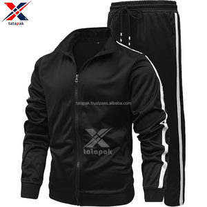 Conjunto Deportivo Transpirable 2 en 1 para Entrenamiento Atlético, 100% Algodón, Diseño Vintage, Color Sólido, Primavera, Corte Ajustado para Hombre - Product Image 2