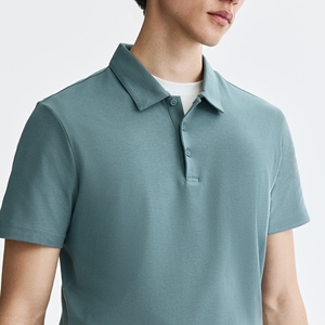 Camiseta Polo para Hombre, Elegante, Bordada, 100% Algodón, de Alta Calidad, Manga Corta, Diseño Personalizado, Tallas Grandes, Venta al Por Mayor - Product Image 4